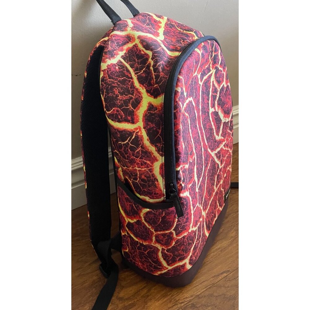 Hurley Lava Graphic Backpack Rucksack School Bag Skater Daypack Surfing Work Bag - Picture 5 of 6